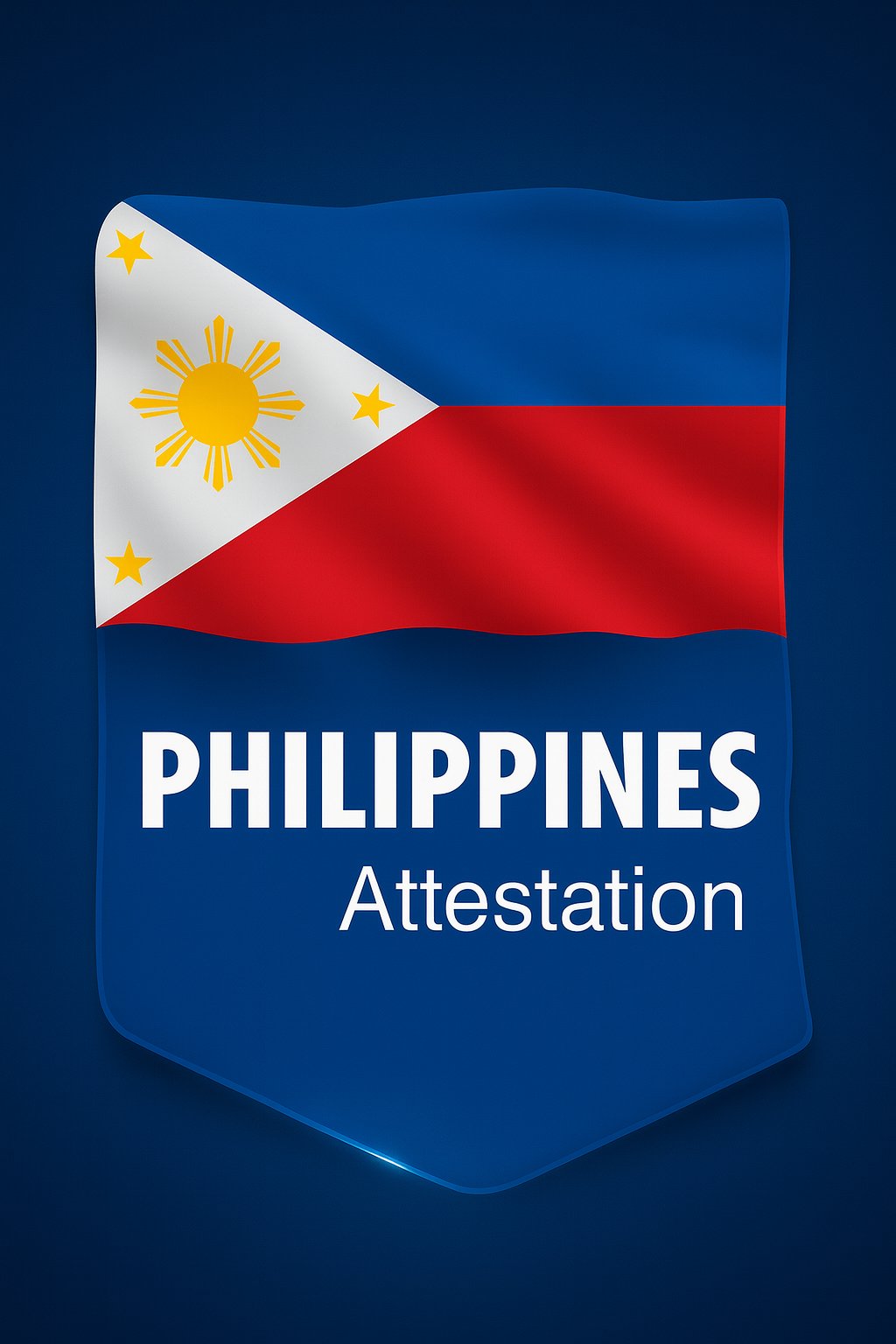 Philippines map highlighting Manila for Embassy attestation services